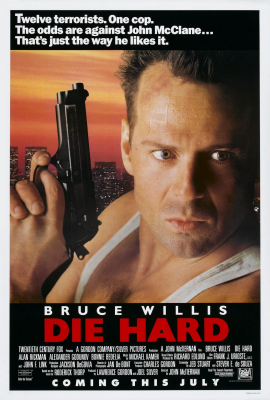 Die Hard movie poster