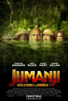 Джуманджи: Зов джунглей (Jumanji: Welcome to the Jungle) movie poster