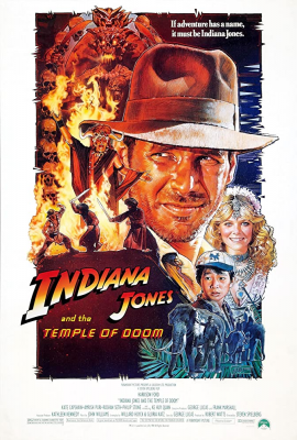 Indiana Jones and the Temple of Doom movie poster