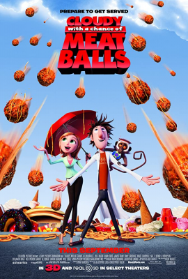 Облачно, возможны осадки в виде фрикаделек (Cloudy with a Chance of Meatballs) movie poster