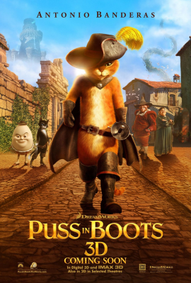 Кот в сапогах (Puss in Boots) movie poster