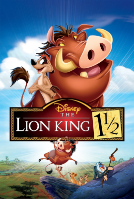 The Lion King 1 1/2 movie poster
