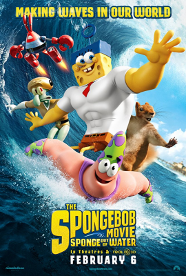 Губка Боб в 3D (The SpongeBob Movie: Sponge Out of Water) movie poster
