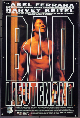 Bad Lieutenant movie poster