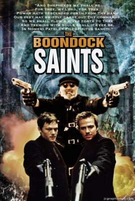Святые из Бундока (The Boondock Saints) movie poster