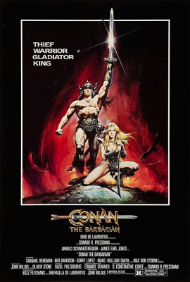 Конан-варвар (Conan the Barbarian) movie poster