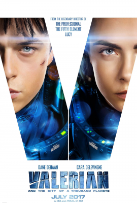 Валериан и город тысячи планет (Valerian and the City of a Thousand Planets) movie poster