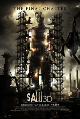 Пила 7: Последняя глава (Saw 3D: The Final Chapter) movie poster
