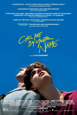 Зови меня своим именем (Call Me by Your Name) movie poster