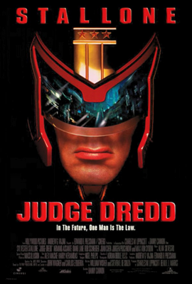 Judge Dredd movie poster