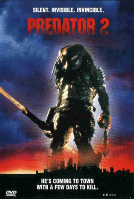 Хищник 2 (Predator 2) movie poster