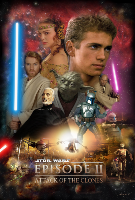 Star Wars: Episode II - Attack of the Clones movie poster